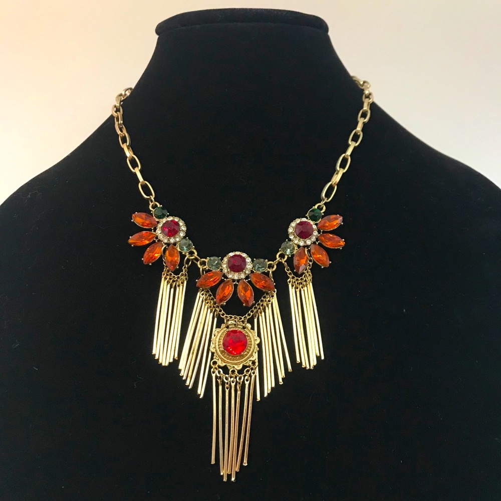 Autumn Flower Necklace